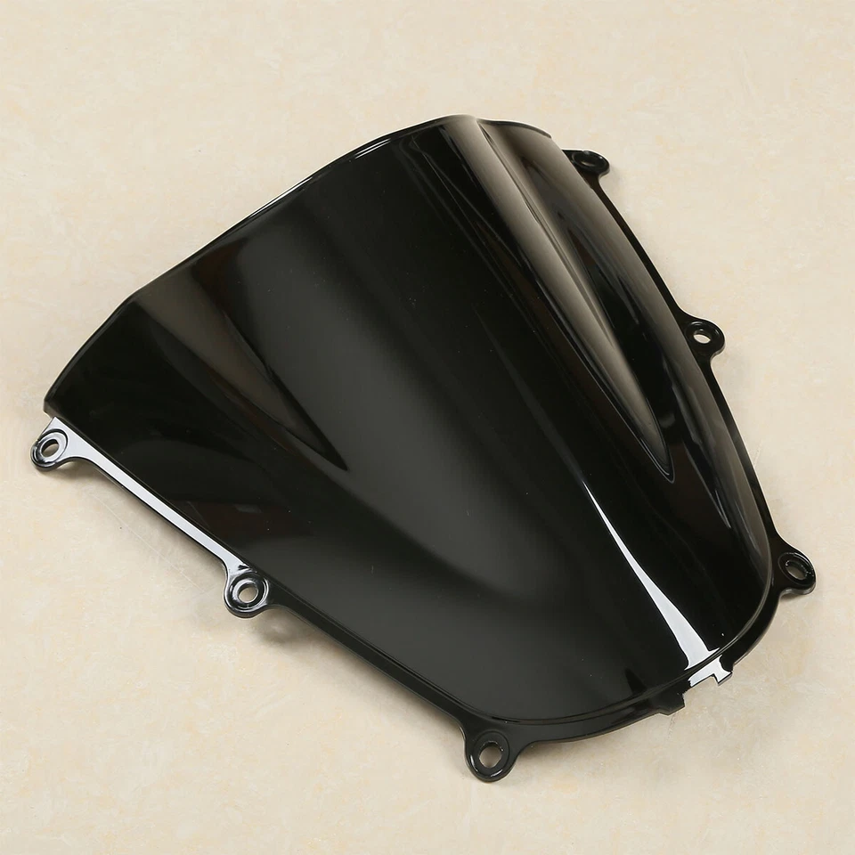 Black Windshield Windscreen Fit For Honda CBR600RR CBR 600RR 2005-2006 05-06 - Image 2 of 4