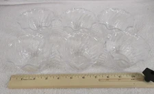 Dessert Cups Mini Ice Cream Sundae Bowls Clear Plastic Set of 6