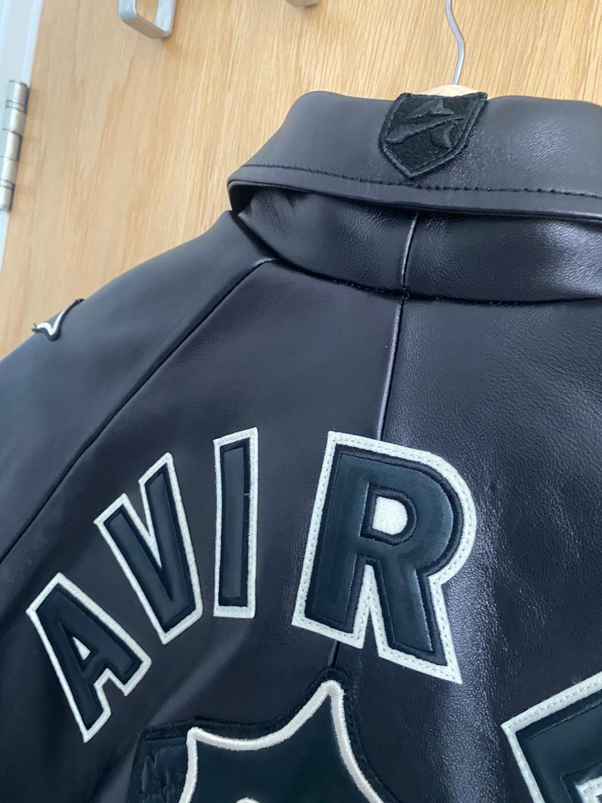 Trapstar x Avirex Leather Jacket. RARE***collectors item image 3