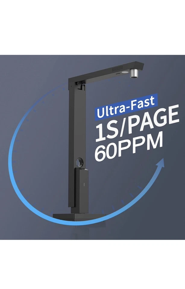 CZUR Lens 1200 Pro - Portable Document Scanner 12 Mega Pixels, 300DPI, OCR, NEW - Image 3 of 4