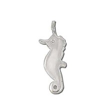 925 Sterling Silver Sea Horse Pendant