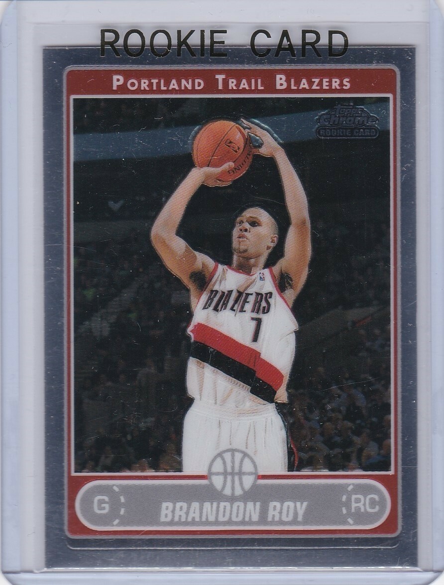 BRANDON ROY ROOKIE CARD 2006/07 TOPPS CHROME Basketball RC PORTLAND TRAILBLAZERS