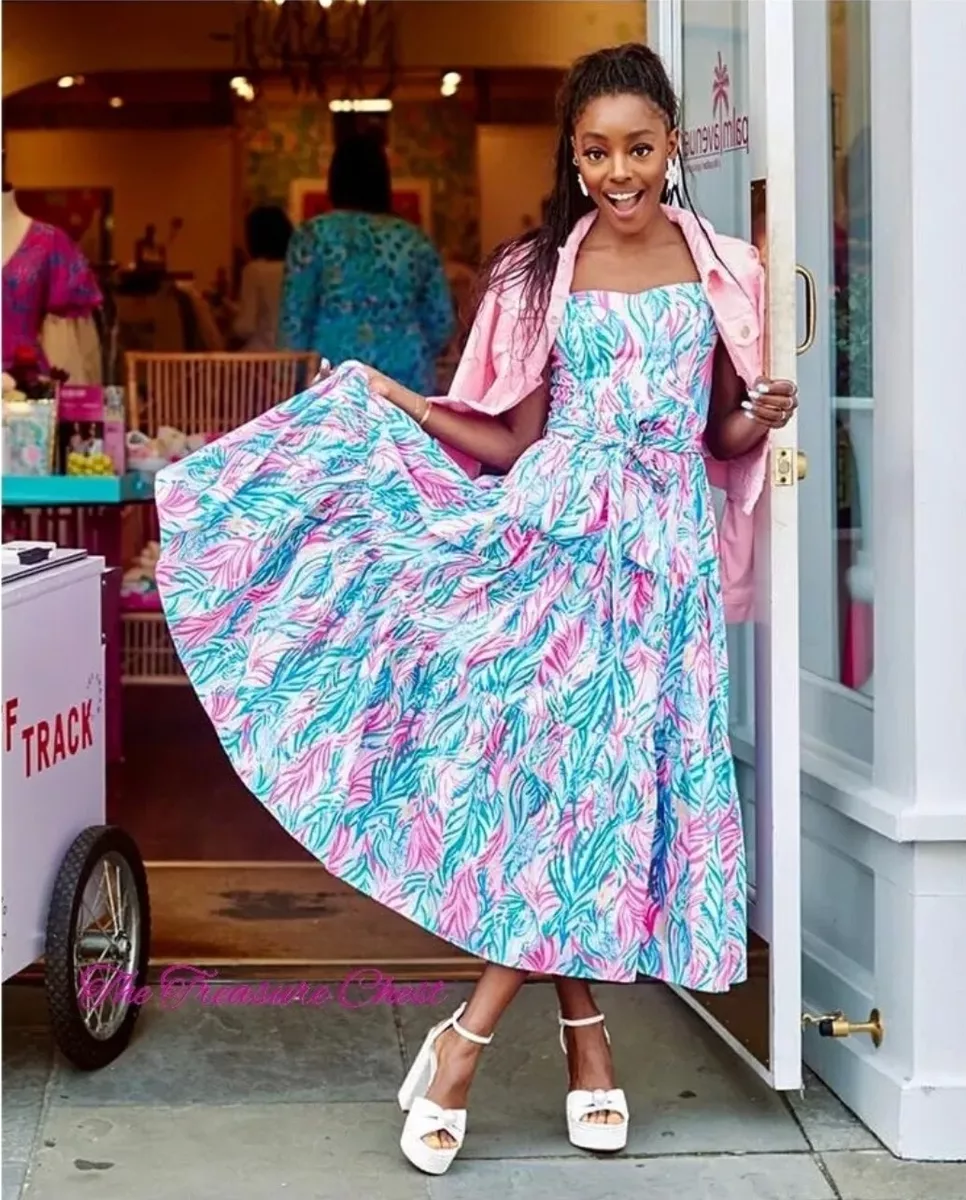 Easter top midi dress