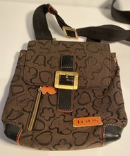 Tous Purse Crossbody Handbag Adjustable Strap Signature Logo Bears Multicolor