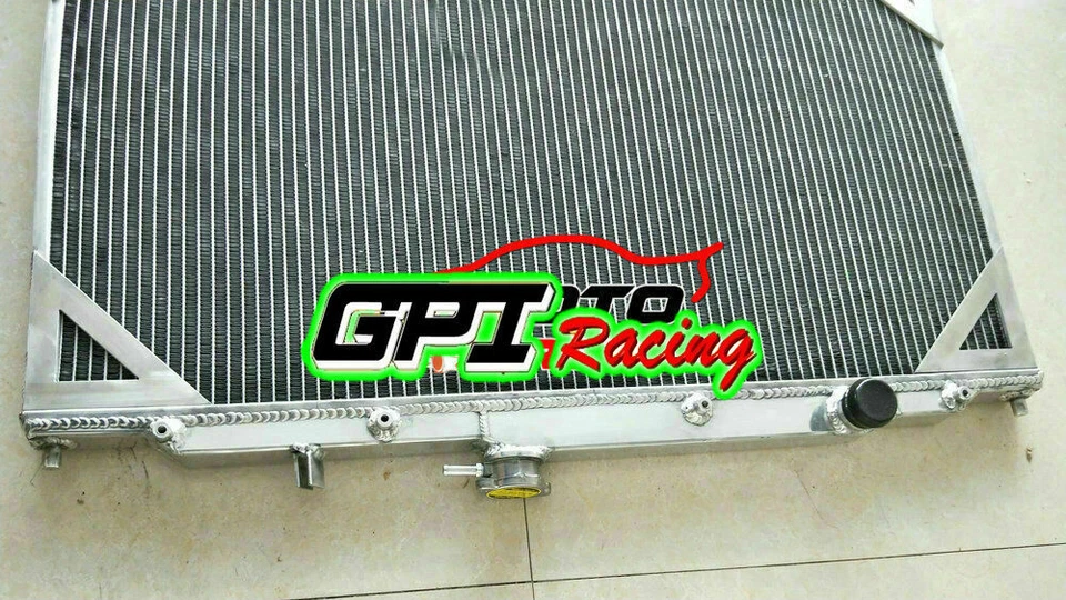 For Honda Odyssey 3.5 V6 1999-2004 2000 2001 2002 2003 2004 AT Alu Radiator+FAN - Imagem 4 de 4