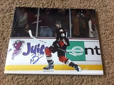Nick Bonino Autographed 8x10 Photo Vancouver Canucks Ducks USA BU PROOF