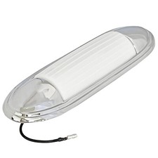 19531966 Ford Pickup Truck Roof Dome Light Assembly Wo Switch Open Hole L3062 19531966 Ford Pickup Truck Roof Dome Light Assembly Wo Switch Open Hole L3062