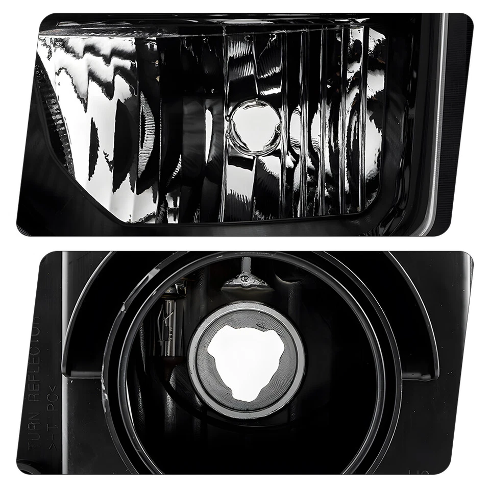 Halogen Headlight For 2024-2025 Chevrolet Silverado 2500HD Driver Side Black Foto 4 de 4