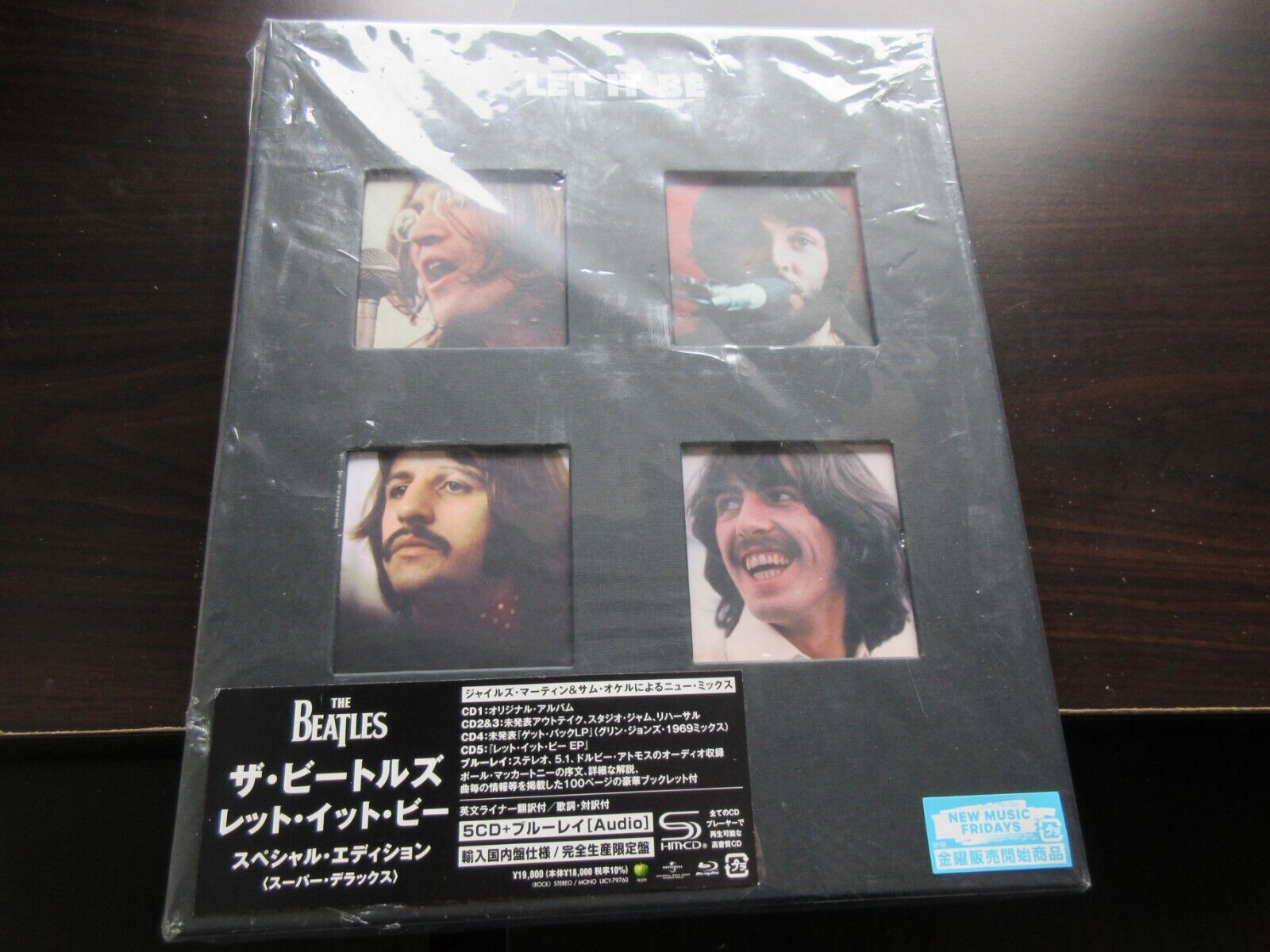 Beatles Let It Be Special Edition Super Deluxe Japan SHM CD Box