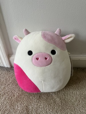 Squishmallow 8  Caedyn The Cow Pink 2022 Valentine s Day Edition NWT Plush