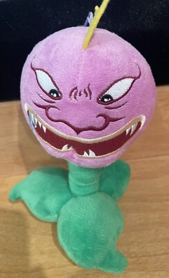 Plants vs Zombies PvZ Plush LINXIN CHOMPER THIRD DESIGN RARE PURPLE STRING