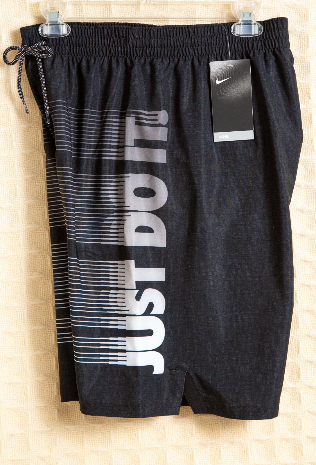 black nike swim trunks