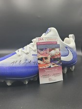 Noah Fant Seattle Seahawks Autographed/Signed Nike Football Cleat JSA COA (HAGS)