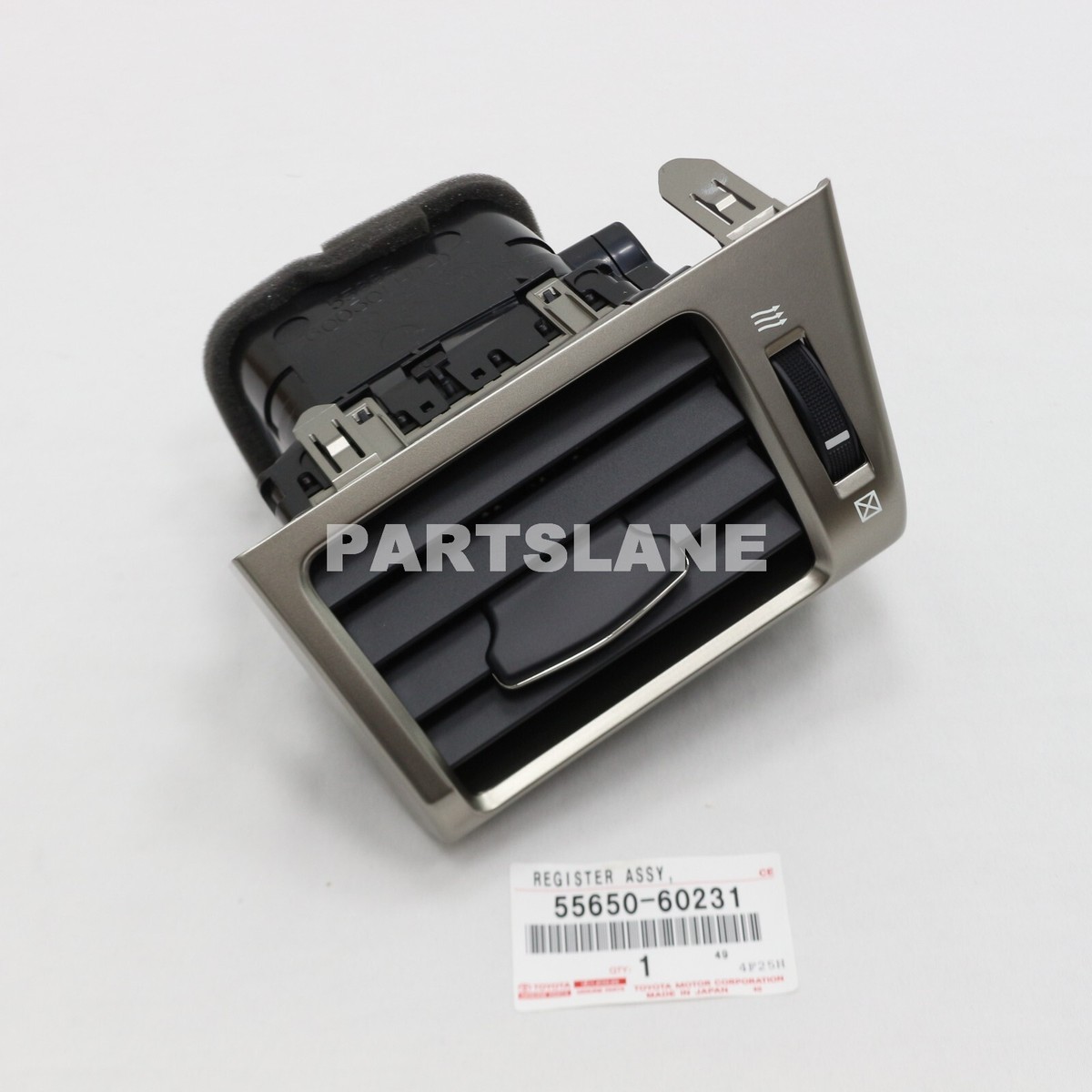 254トヨタ REGISTER ASSY 55650-58111-C0 Toyota OEM Genuine Instrument Panel Register AC Heater Air Vent