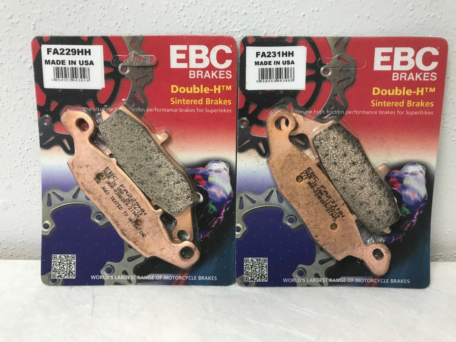 EBC FA229HH Sintered Motorcycle Brake Pads for Kawasaki GPZ 1100 95-97 - Image 91