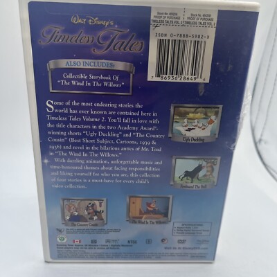 Walt Disneys Timeless Tales - Vol. 2 (DVD, 2005) 786936286496| eBay