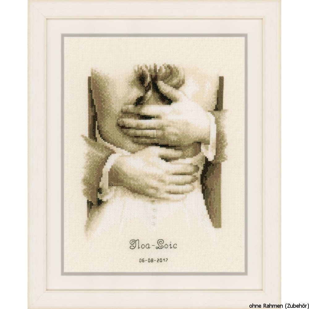 Vervaco Counted cross stitch kit Newlyweds, DIY