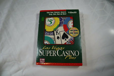 Las Vegas Super Casino Plus PC, 1997 NEW SEALED