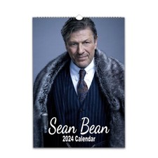 Sean Bean Full photo calendar 2027/28 choose start month