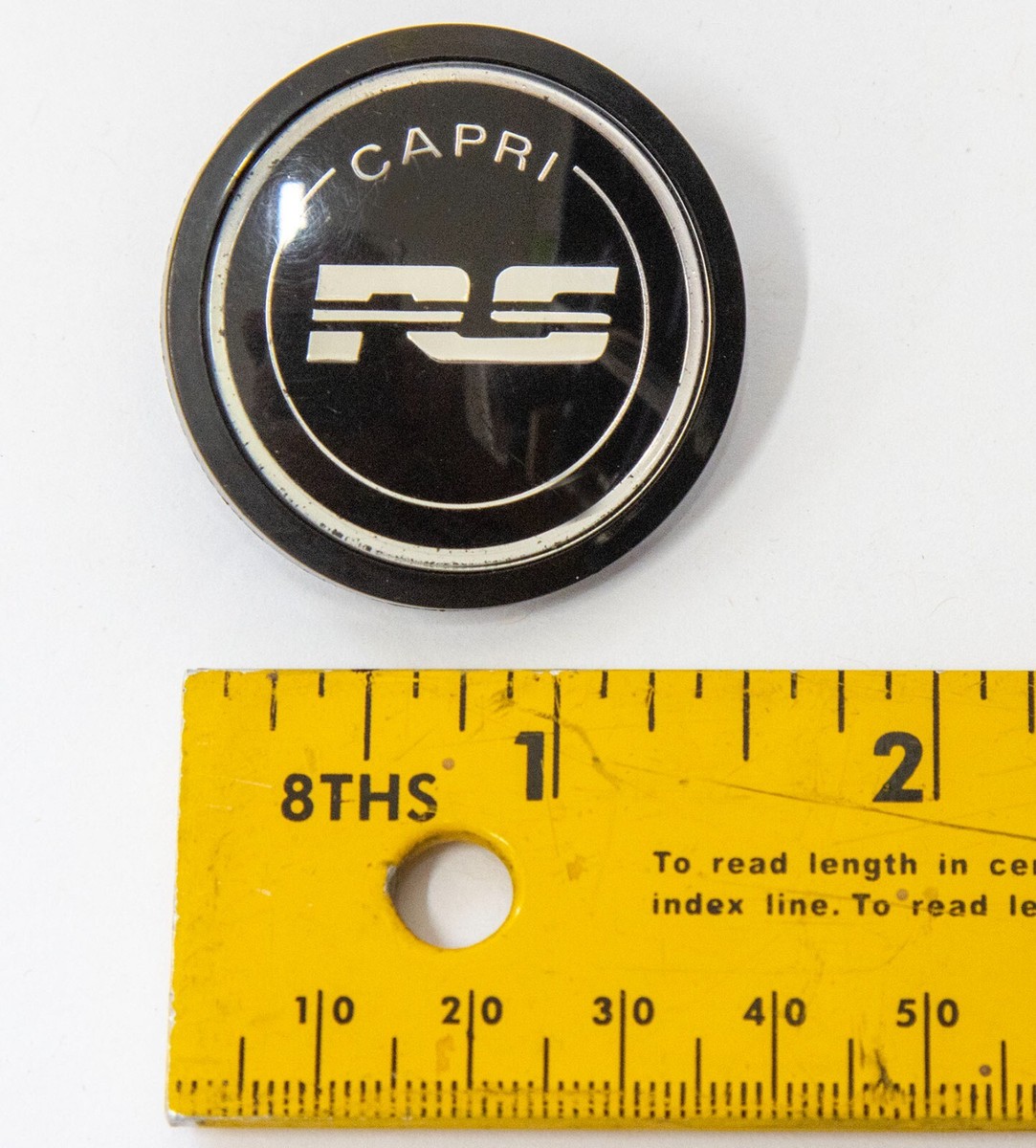 アオシン　 フォードカプリセダン　ジャンク 1979 1980 1981 OEM Ford Mercury Capri RS door emblem D9ZB-61208