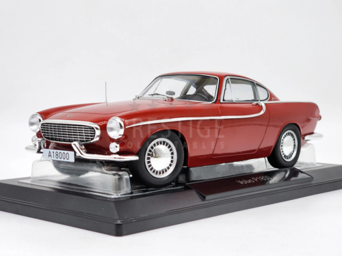 Norev 1961 Volvo P1800 Coupe Red 1:18 Scale - New - Photo 1/10