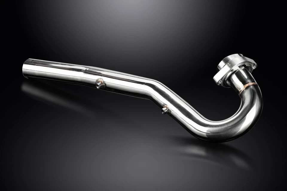 Kawasaki KLR650A 87-07 KLR650B 89-92 Delkevic Exhaust Header Stainless Steel - Image 4 of 4