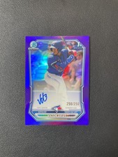 2026 Bowman #CPA-VA Victor Arias 1st Prospect Purple Auto 250/250 BJJH