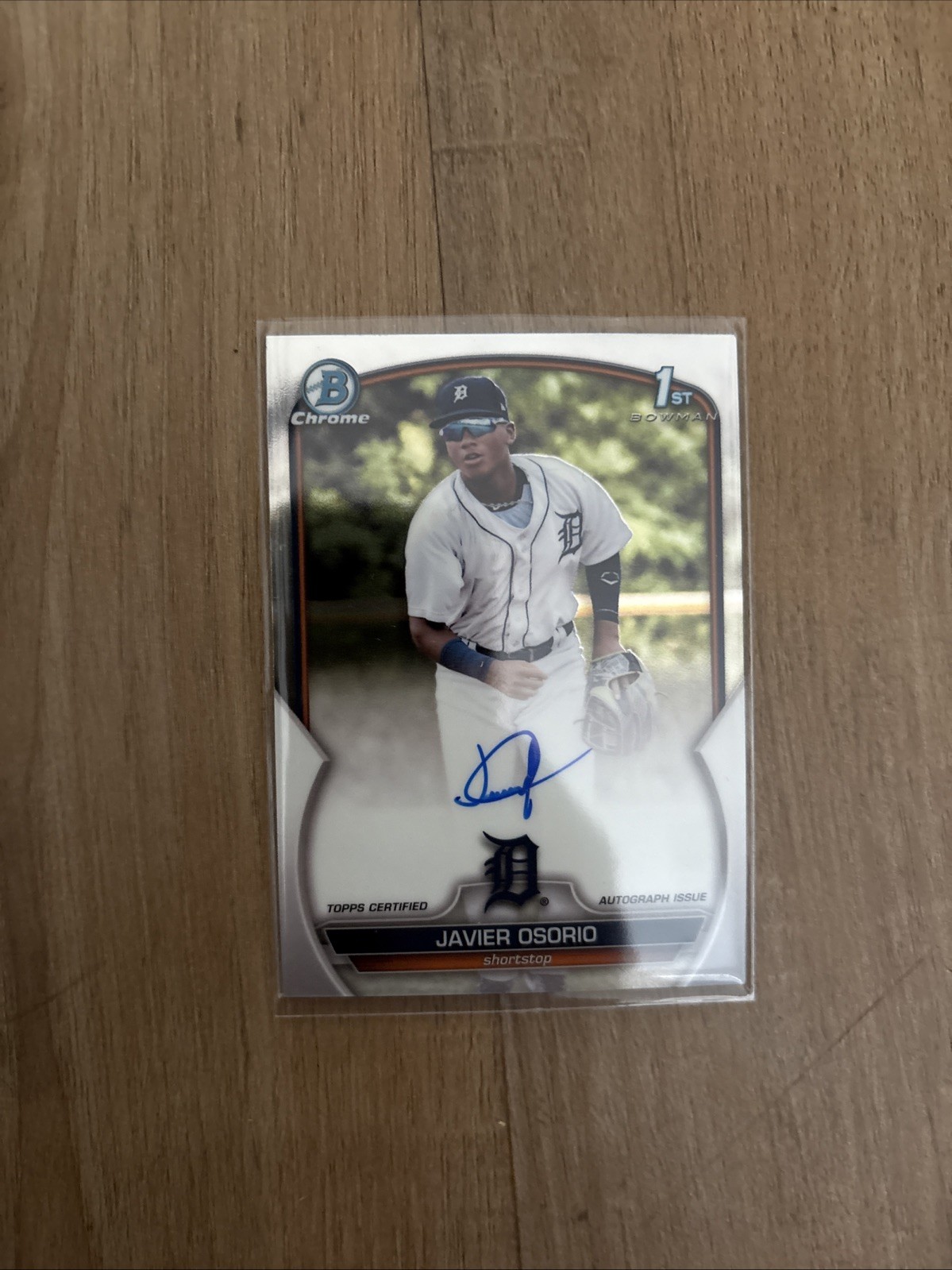2023 Bowman Chrome - Prospect Autographs Javier Osorio #CPA-JO (AU, RC)