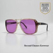 Universal Univis Bronzini-9 Vintage Sunglasses-New Purple Lenses