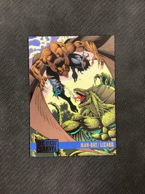 1995 Fleer DC vs. Marvel Comics #96 Man-Bat / Lizard