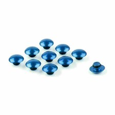 Universal Hex Socket Bolt Screw Nut Head Cover Cap M6 6MM Motorcycle Blue