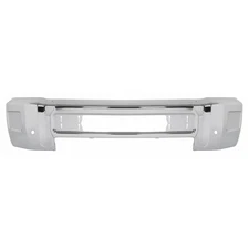 Chrome/Black Front Bumper Face Bar For Chevrolet Silverado 2500HD/3500HD 2015-19