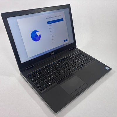 Dell Precision 7540 15.6'' i7-9850H 16GB RAM 512GB NVMe Quadro T1000 Win11P- READ