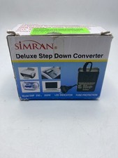 Simran SMF-200 Watt Deluxe Step Down Voltage Converter Int'l Travel AC 220V/240V