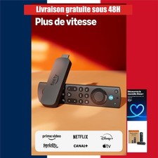 Fire TV Stick 4K Max Amazon Streaming Wi-Fi 6E Alexa+ 16 Go