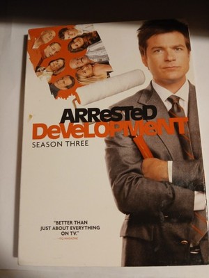 ARRESTED DEVELOPMENT - The Complete Third 3 Three Season DVD