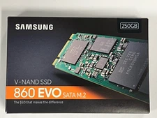 Samsung 860 EVO 250GB M2 V-NAND M.2 SSD 250GB MZ-N6E250 MZ-N6E250bw NEW