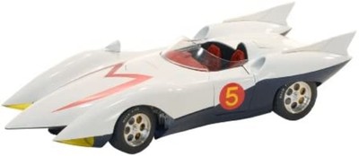 Speed Racer Mach Go Go Go ''MACH 5'' Model Car Aluminum Body 1/18 Limited F/S NEW