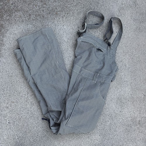 Burton Avalon Bib Women’s Snowboard pants Medium Hickory Stripe Flared EUC