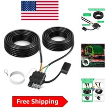 Robust 4-way Flat Trailer Wiring Kit For Efficient Dual Taillight Rewiring Robust 4-way Flat Trailer Wiring Kit For Efficient Dual Taillight Rewiring