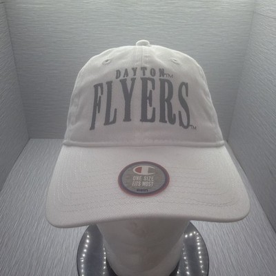 Dayton Flyers Champion Snapback Hat NCAA Adjustable White Red Basketball Cap