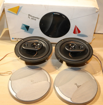 2x BLAUPUNKT LAUTSPRECHER  TL 2015 (Gitter in Silber lackiert)