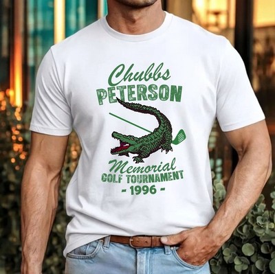Chubb's Peterson 1996 Golf T-Shirt lustig Happy Gilmore Adam Sandler Geschenk Tee Top