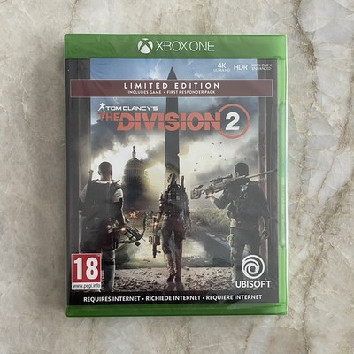 Tom Clancy Division 2 Limited Xbox One New Sealed Import Region Free NEW SEALED
