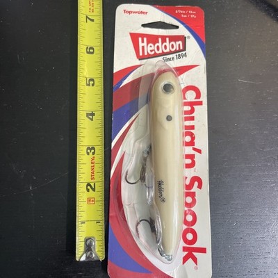 Heddon Chug'n Spook X9666427 Bone/Orange Belly 5.875'' 1oz NIB