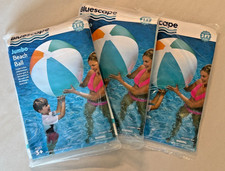 3 PACK Bluescape Inflatable JUMBO Beach Balls 25" In. D 2 Ft Wide Kids Pool NEW