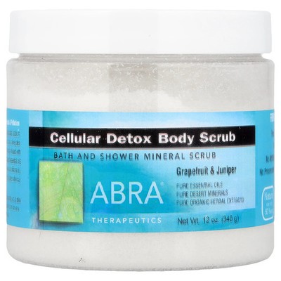 Cellular Detox Body Scrub, Grapefruit & Juniper, 12 oz (340 g)