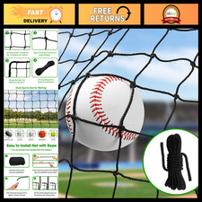 Heavy Duty Baseball Softball Backstop Netting Barrier - 18 Nylon 10'x20'/10'x30