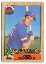 1987 Topps #512 Dave Magadan Rookie New York Mets RC