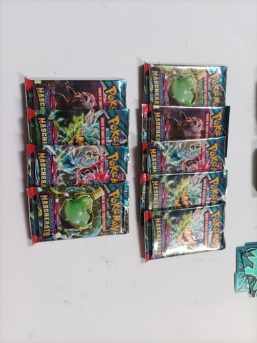 Pokemon Set Crepuscold Mascherato Italia Sarlatti e Violetto Gioco di Carte Collezionabili - Foto 3 di 7